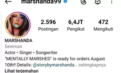 Marshanda buka suara setelah menjadi perbincangan publik karena membaca ayat suci Al kitab.