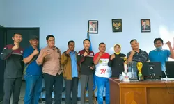 Guru Merdeka Profesional, Lakukan Kunjungan Kerja Perdananya ke PWI Kabupaten Bogor.