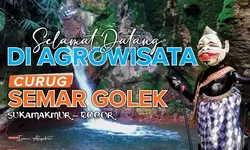 Tarik Wisatawan Lokal, Curug Semar Golek Sukamakmur terus dibenahi.
