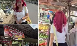 Content Creator Kunjungi Pasar Pocong Telaga Swidak Palembang, Berada Persisi di Sebelah Kuburan