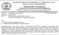 Informasi CGP: 37.025 Guru Lulus Seleksi Tahap 2 Guru Penggerak Angkatan 10, Simak Informasinya!