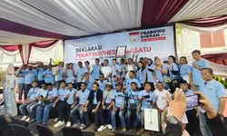 Komitmen Lanjutkan Program Jokowi, Relawan Pekat Dukung Prabowo Subianto dan Gibran Rakabuming Raka