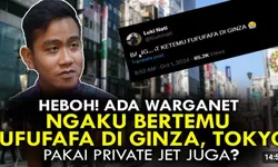 Muncul Warganet Ngaku Ketemu Gibran Rakabuming Fufufafa di Ginza Tokyo, Ngapain?