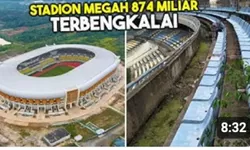 Daftar 5 Stadion Megah Terlantar di Indonesia Cuma Jadi Ladang Korupsi Pejabat Daerah, Duit Triliunan Raib
