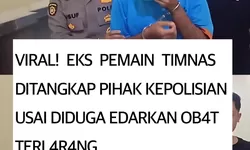 Mantan pemain TIMNAS Indonesia Di tangkap pihak Kepolisian, usai diduga edarkan Obat Terlarang