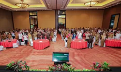 Bersama Pemprov Jabar, Pemkot Bandung Ikuti Sosialisasi Optimalisasi Pelaksanaan BPJS Ketenagakerjaan