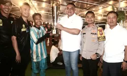 Dukung Pembinaan Atlet Muda, Bupati Bogor Rudy Susmanto Hadiri Final PORDES U-18 Citeureup