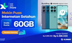 Sikat Promonya! XLSMART Luncurkan Bundling eSIM dengan Kuota Hingga 120GB Khusus Pengguna Samsung dan Motorola