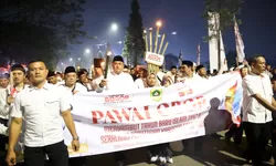 Pawai Obor Tutup Rangkaian HJB ke-543, Rudy Susmanto Sambut Tahun Baru Islam 1447 H Bersama Warga