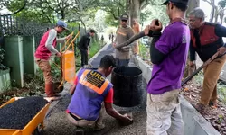 Pemkot Bandung Bangun Trotoar Ramah Disabilitas dan Jogging Track di Taman Lalu Lintas, Targetkan Rampung Pekan Depan