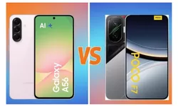 Adu Perbandingan POCO F7 vs Samsung Galaxy A56, Duel Smartphone Kelas Menengah, Siapa Juaranya?
