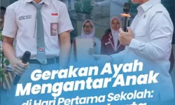 Kemendukbangga/BKKBN Luncurkan Gerakan Nasional “Ayah Mengantar Anak ke Sekolah” untuk Perkuat Peran Ayah dalam Pengasuhan