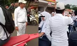 Aksi Tegas Dedi Mulyadi Hentikan Pelajar Tak Pakai Helm di Bandung, Tuai Respons Positif Warganet
