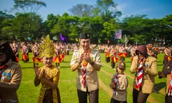 Hadiri Peringatan Hari Pramuka ke-64, Dedie Rachim Ajak Pramuka Wujudkan Kemandirian Pangan dan Perkuat Karakter Bangsa
