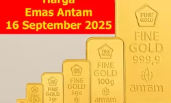 Harga Emas Antam Hari Ini Kembali Turun, UBS Dibanderol Rp 2.105.000 per Gram, Simak Daftar Harga Lengkapnya Disini