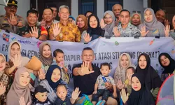 Wakil Wali Kota Jenal Mutaqin Tinjau Program Dashat, Ajak Warga Bogor Kolaborasi Cegah Stunting