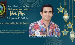 BPKAD Lombok Timur Mengucapakan Selamat Hari Raya Idul Fitri 1445 H