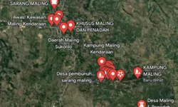 Usai Pengeroyokan Bos Rental di Pati Terbitlah Tanda 'Kampung Maling' di Google Maps Desa Sumbersoko