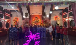 Komandan Lanud Husein Sastranegara Kunjungi Vihara