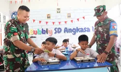 SPPG Lanud Husein Sastranegara , Capai Distribusikan Lebih 100.000 Paket Makan Siang Bergizi