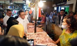Mendag Meninjau Harga dan Pasokan Bapok di Pasar  Senen