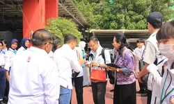 Kunjungan JRC Jepang ke PMI Kota Jakarta Utara