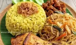 Resep Nasi Kuning Mejikom dengan Ayam Goreng Spesial, Kelezatan Tradisional yang Menggoda Selera