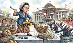 Kagak Ada Tempat Buat Koruptor, Indonesia Harus Bersih!