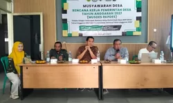 Musdes Gunungsari Bahas Arah Pembangunan Desa Tahun 2027