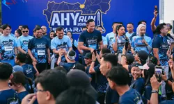 AHY Run 2026 Dimulai dari Semarang, Gubernur Ahmad Luthfi Dorong Sport Tourism