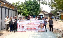 Pemdes Cikeas Udik Launching Pembangunan Bankeu Akselerasi 2026, Betonisasi Jalan Jadi Prioritas