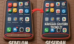 Layar HP Tecno Jadi Plong! Cara Mudah Hapus Tombol Navigasi dan Aktifkan Gestur