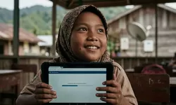 Hapus Blank Spot, Pemprov Sulteng dan Pemda Parigi Moutong Pasang Satelit di Sekolah Pelosok