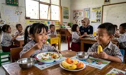 Dana BOP Cair, Menu Makan Sehat PAUD Parimo Masih Beda-Beda Nasib
