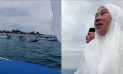 Viral Ratusan Warga Pulau Tiga Morowali Antar Calon Haji Pakai Armada Perahu Tradisional