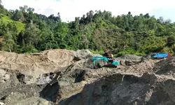 Dugaan Beking Tambang Ilegal Parigi Moutong Seret Wakapolsek Sausu IPDA Nur Kamiden