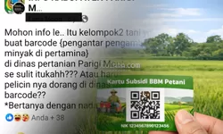 Viral di Medsos Curhat Petani Parigi Moutong Sulitnya Urus Barcode BBM