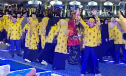 Kuning Motif Saga Parigi Moutong Curi Perhatian di MTQ Sulteng