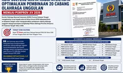 Target PON 2028 KONI Sulawesi Tengah Siapkan 20 Cabang Olahraga Unggulan di Porprov 2026