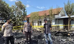 Tragis, Lansia di Polman Tewas Menerobos Api Demi Selamatkan Anak Cucu