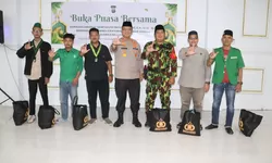 Polres Langkat Gelar Buka Puasa Bersama Ormas, OKP, dan Mahasiswa, Perkuat Persatuan Menuju Indonesia Emas 2045