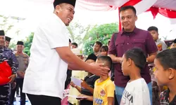 Perkuat Sinergi dan Ukhuwah Islamiyah, Bupati Batu Bara Hadiri Buka Puasa Bersama Polres Batu Bara