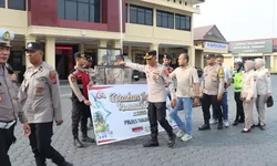 Polres Tanjung Balai Gelar Gerakan Infaq Ramadhan, Wujud Kepedulian Personel di Bulan Suci