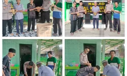 Polres Tanjung Balai Tebar Kebaikan, Bagikan Ratusan Porsi Takjil ke Masjid-Masjid