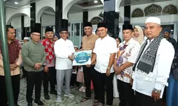 Tim Safari Ramadhan Pemko Pematangsiantar Mengunjungi Masjid Al Falah  Kel.Timbang