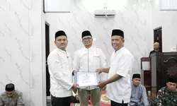 Wali Kota Mahyaruddin Salim Safari Ramadhan di Masjid Taqwa Kelurahan Pahang