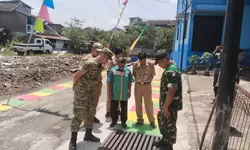 Dandim 0735 Surakarta Meninjau Hasil Sasaran 100% TMMD Sengkuyung Tahap I TA. 2026