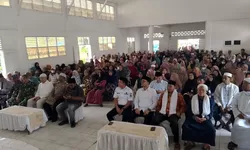 Hadiri Penyaluran Zakat BAZNAS untuk Ribuan Mustahik Polres Tanjung Balai.