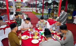 Bupati Batu Bara Hadiri Safari Ramadhan Polda Sumut   
