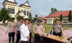 Polres Humbahas Laksanakan Pengecekan Senjata Api Dinas Personel